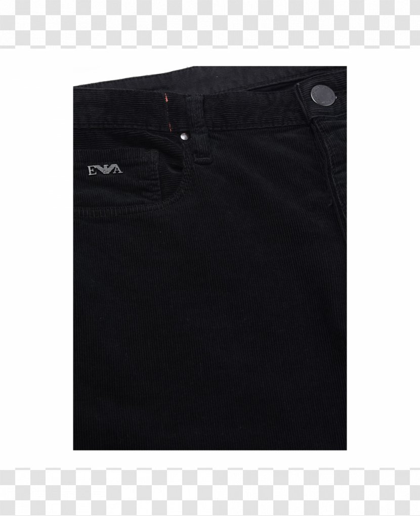 Jeans Sleeve Brand Black M Transparent PNG