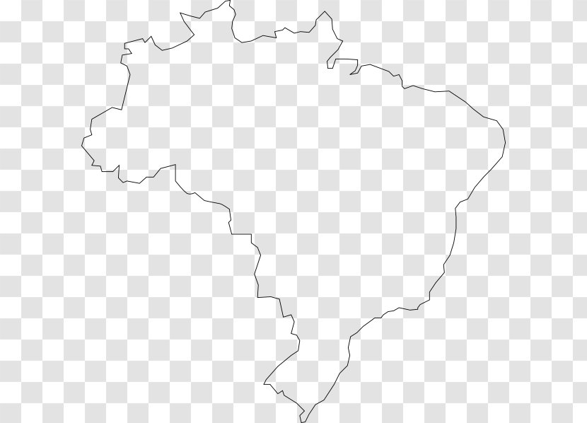 Brazil Map Clip Art Transparent PNG