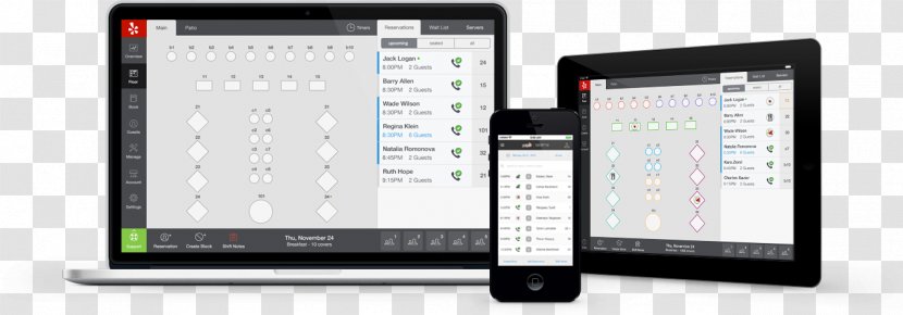 Yelp Restaurant OpenTable Table Reservation Service - Multimedia Transparent PNG