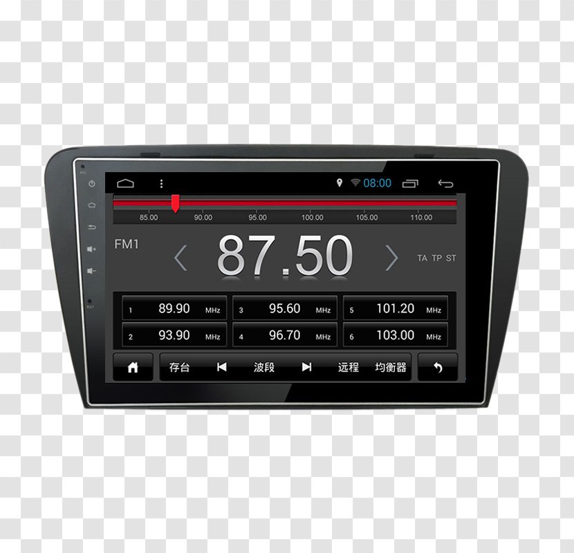 GPS Navigation Device Car Samsung Galaxy Note 10.1 Vehicle Audio Global Positioning System - 151 617 Skoda Octavia Transparent PNG