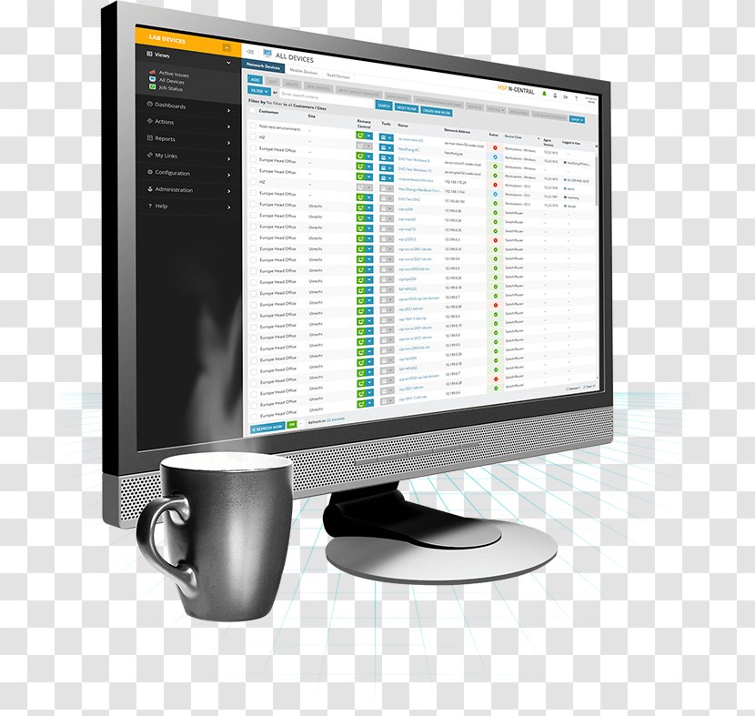SolarWinds Managed Services Information Technology Remote Monitoring And Management Technical Support - Solarwinds - Computer Transparent PNG