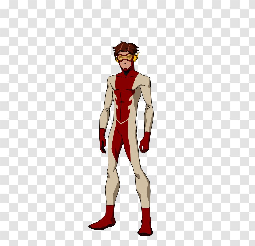 Wally West Flash Cyborg Aqualad - Headgear Transparent PNG