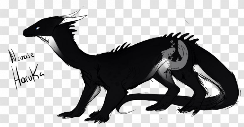 Canidae Cat Dragon Horse Dog - Drawing Transparent PNG