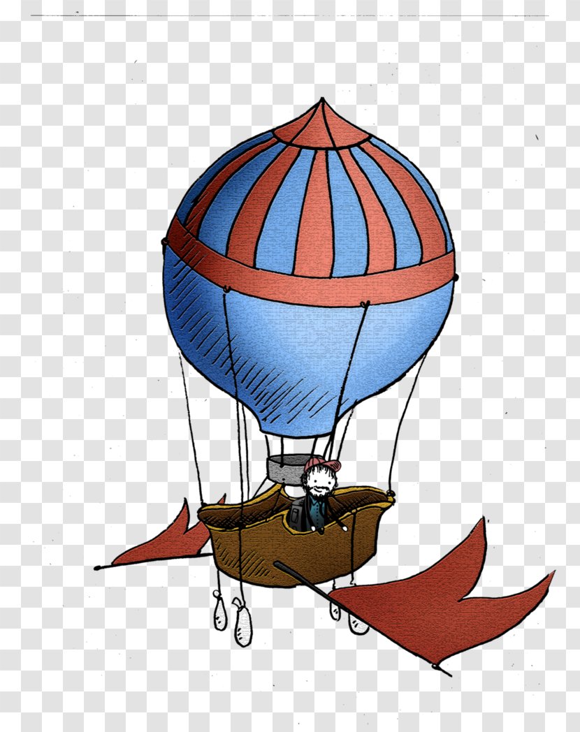 Hot Air Balloon Tourism Adventure - Ballooning - Gouache Transparent PNG
