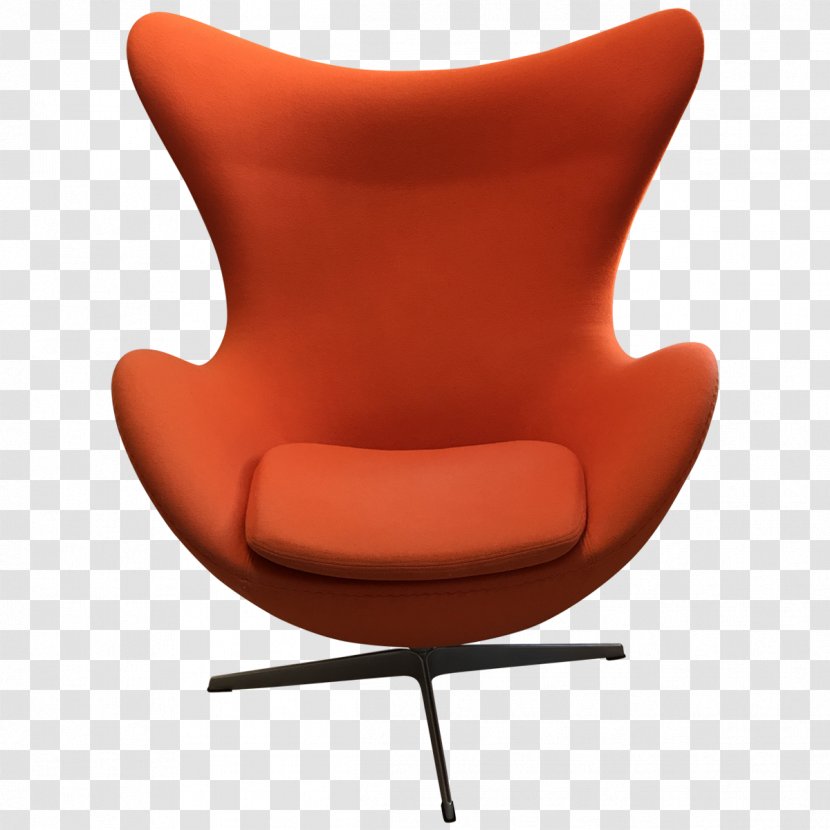 Chair Egg Furniture Seat - Orange Transparent PNG
