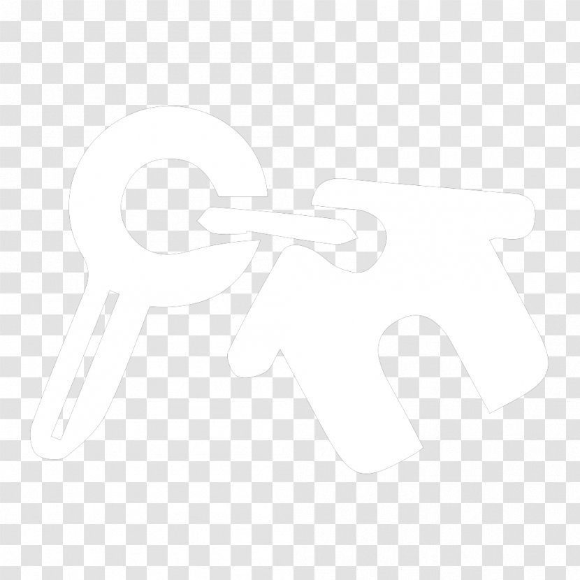 White Drawing Line - Joint Transparent PNG