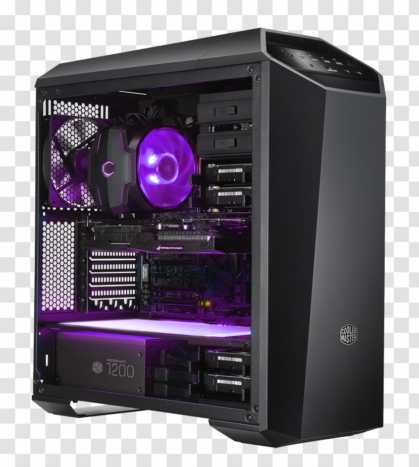 Computer Cases & Housings Power Supply Unit Cooler Master Silencio 352 ATX - Gaming - Case Transparent PNG