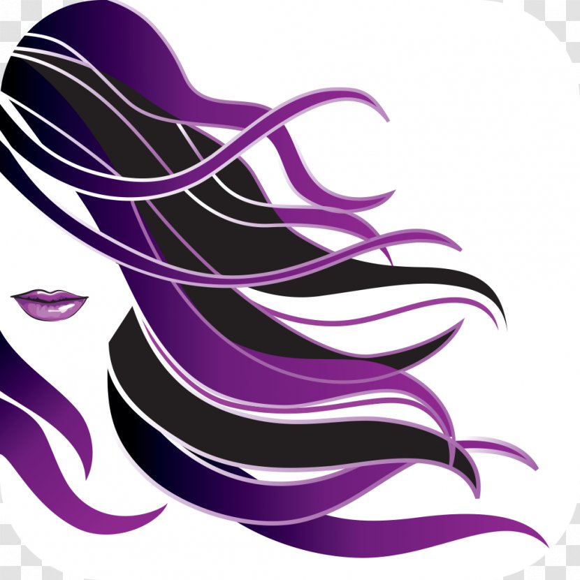 Beauty Parlour Hairdresser Barber Hairstyle - Scissors - Hair Transparent PNG