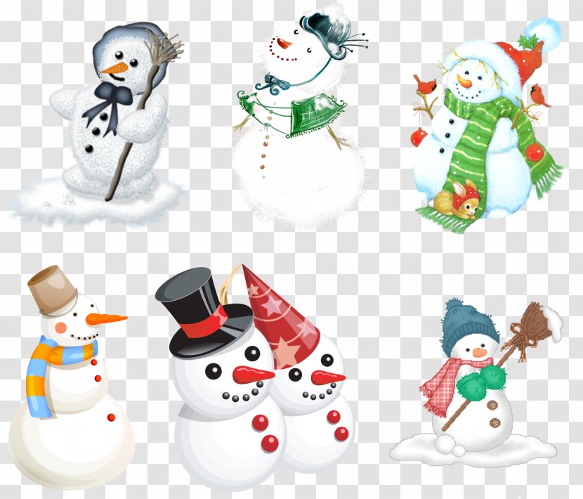Snowman Christmas Yule Log Clip Art Transparent PNG