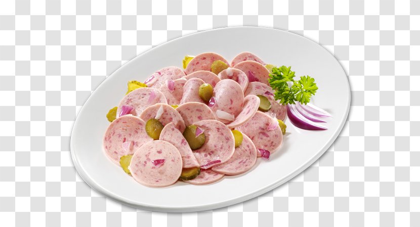 Recipe Pickled Cucumber Wurstsalat Salad Dressing Regensburger Wurst - Onion - German Breakfast Recipes Transparent PNG