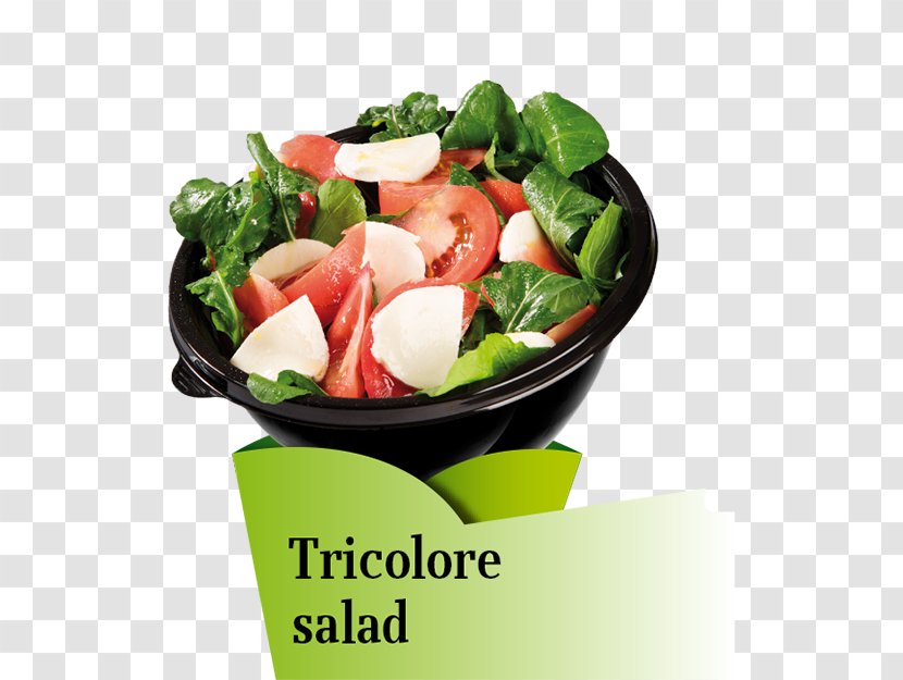 Spinach Salad Foodio Restaurant Vegetarian Cuisine - Vegetable - Tomato Mozzarella Eggplant Transparent PNG