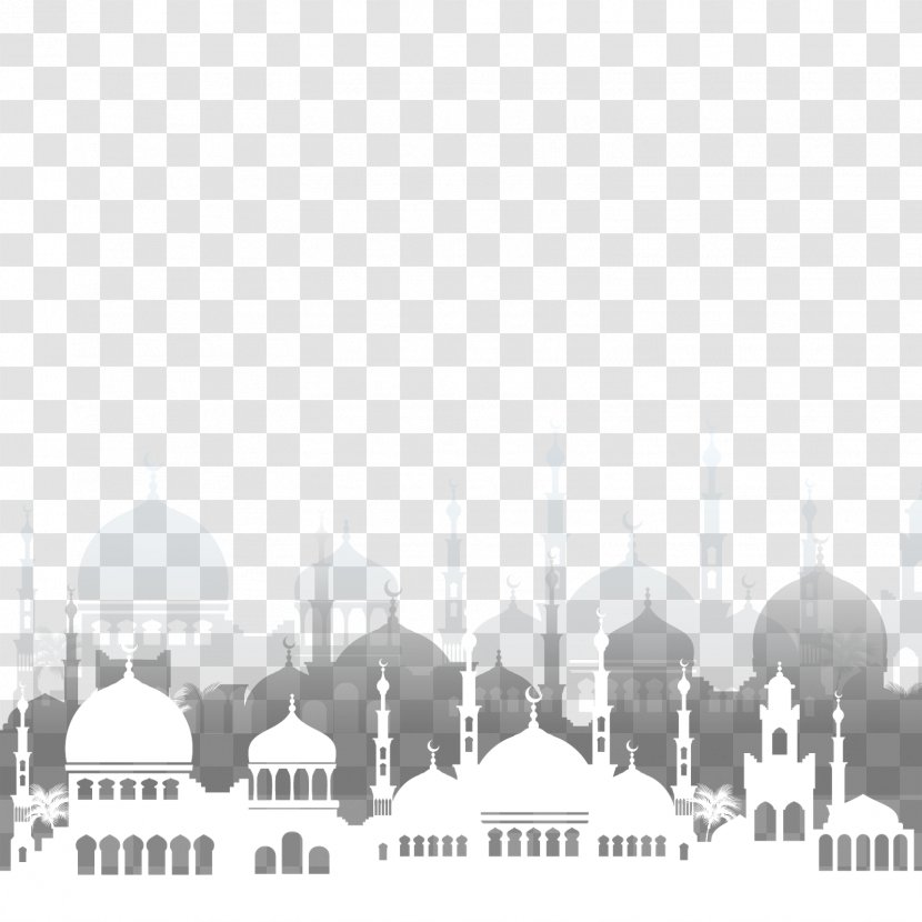 Eid Al-Fitr Al-Adha Ramadan Mosque - White Transparent PNG