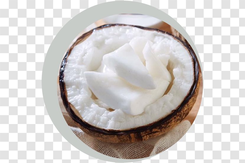 Coconut Milk Fruit Candy Crème Fraîche - Whipped Cream Transparent PNG