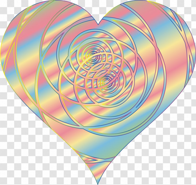 User Interface Social Media Clip Art - Heart - Spiral Transparent PNG