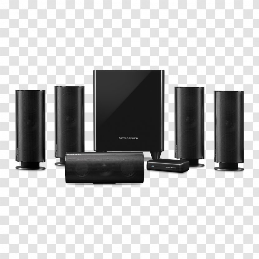 Harman Kardon Home Theater Systems Loudspeaker 5.1 Surround Sound AV Receiver - Soundbar - System Transparent PNG