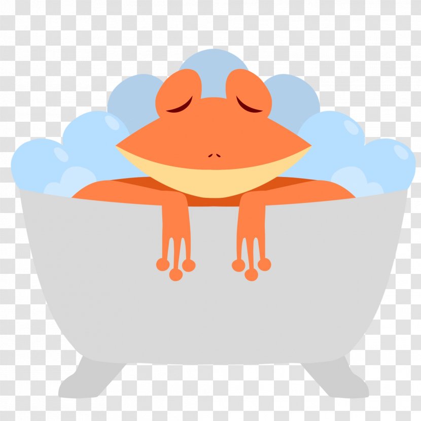 Frog Cartoon - Smile Toad Transparent PNG