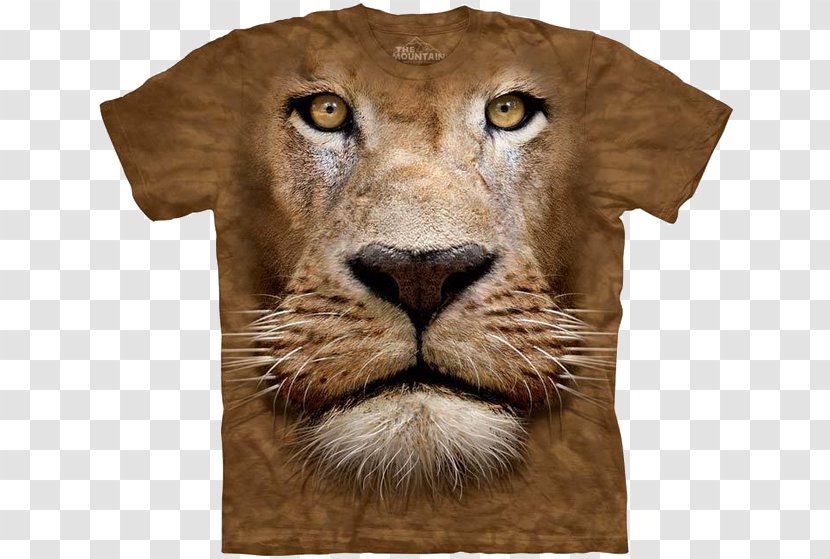 T-shirt Lion Felidae Cougar Cat Transparent PNG