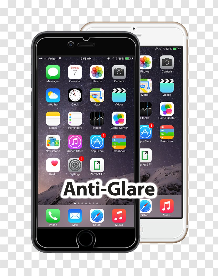 IPhone 6 Plus 6s 7 Telephone Smartphone - Feature Phone - Glare Transparent PNG