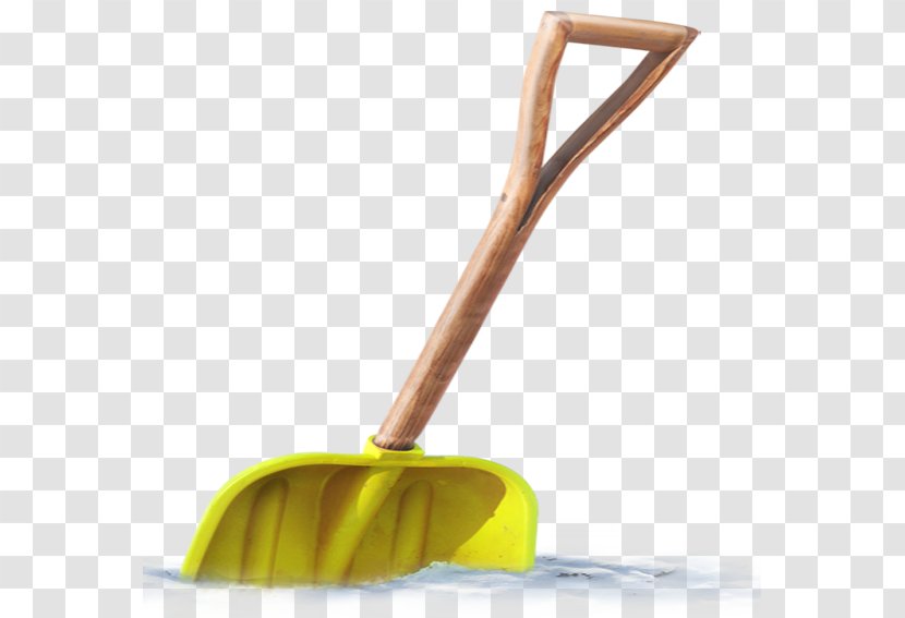 Snow Shovel - Yellow Transparent PNG