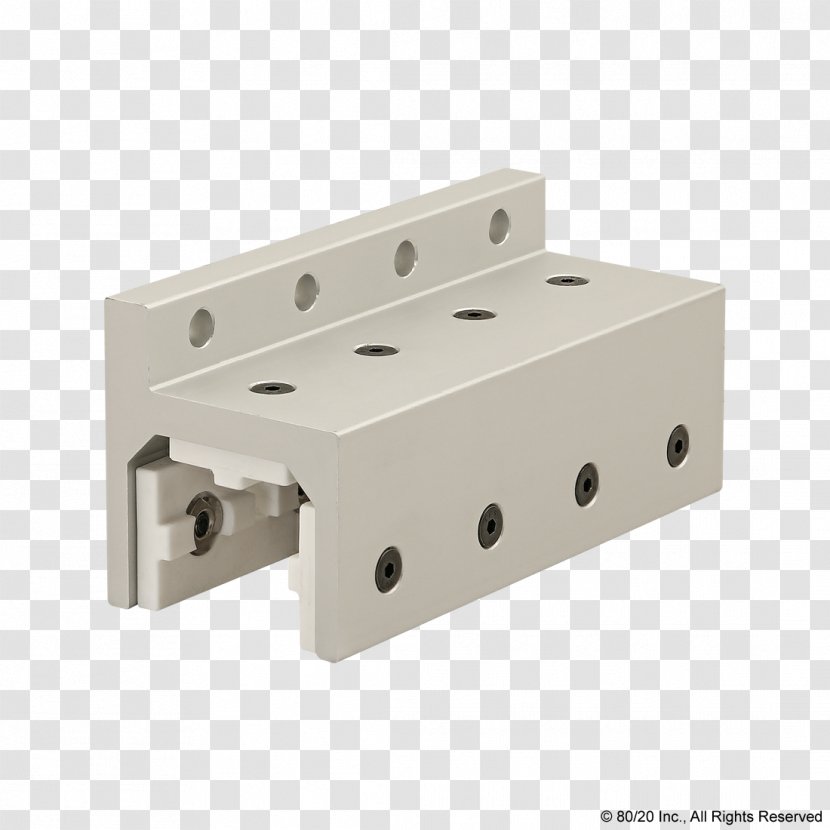 80/20 Extrusion Linear-motion Bearing Framing - Hardware - Linear Material Transparent PNG