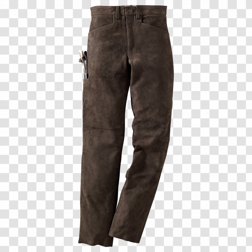 Lederhosen Jeans Pants Leather Hunting - Sweater Transparent PNG