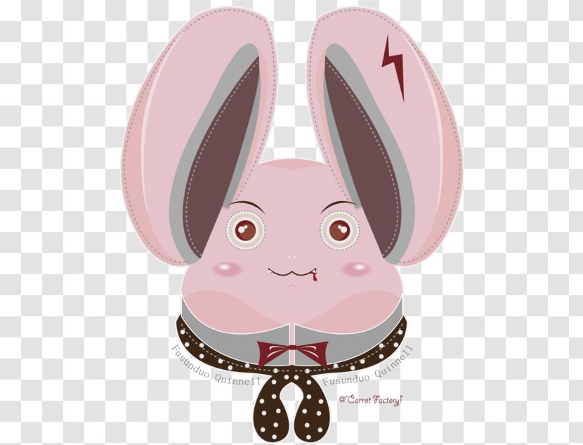 Rabbit Easter Bunny Product Design Nose - Rabits And Hares Transparent PNG