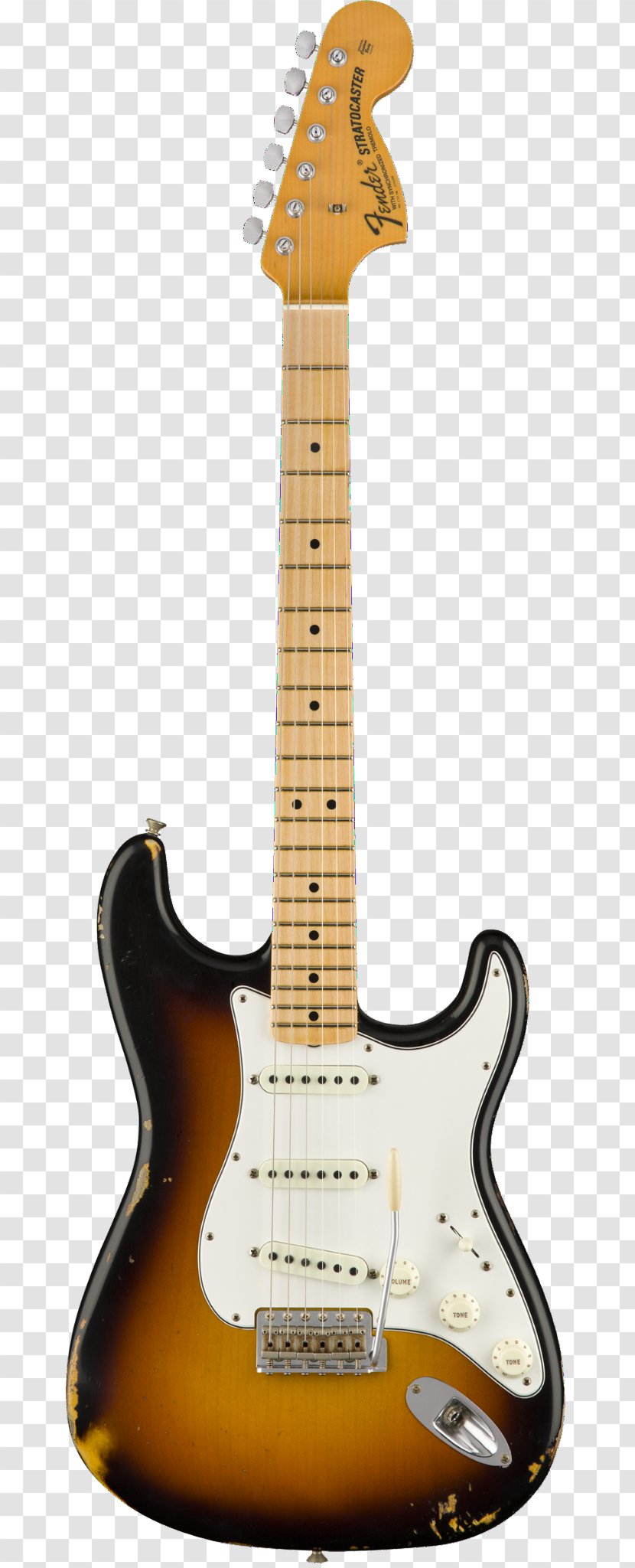 Fender Stratocaster Standard Musical Instruments Corporation Sunburst - Tree - Gretsch Transparent PNG