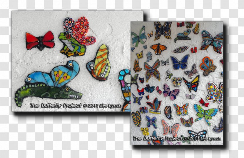 Butterfly Mosaic Visual Arts Artist - Art Transparent PNG