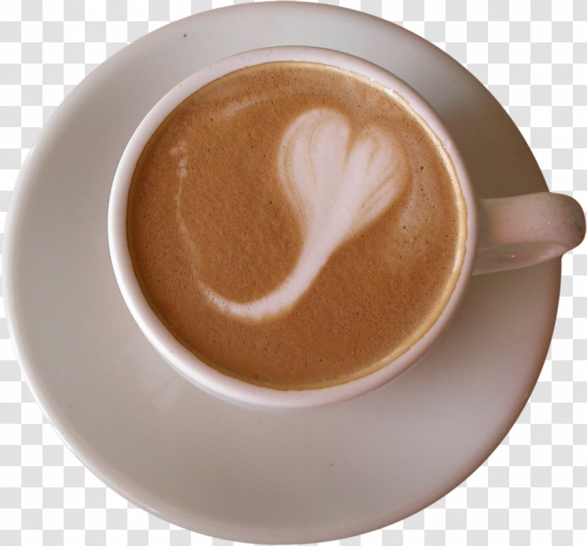Coffee Cappuccino Latte Clip Art - Serveware Transparent PNG