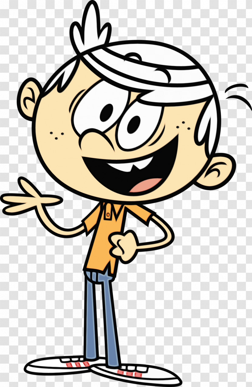 Lincoln Loud Luan Loud Drawing Character Cartoon Transparent PNG