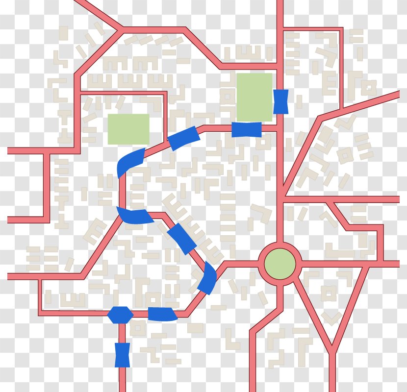 Vector Map Diagram - Pdf - Street Transparent PNG