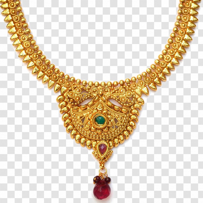 Necklace Jewellery Jewelry Design Gold - Bracelet Transparent PNG