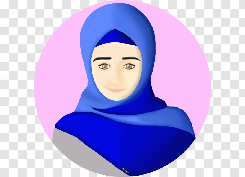 Muslim Hijab Islam Drawing - Cartoon Transparent PNG