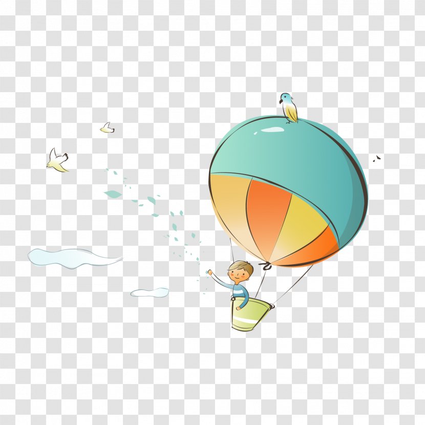Balloon Image Illustration Vector Graphics - Cartoon - Hot Air Transparent PNG