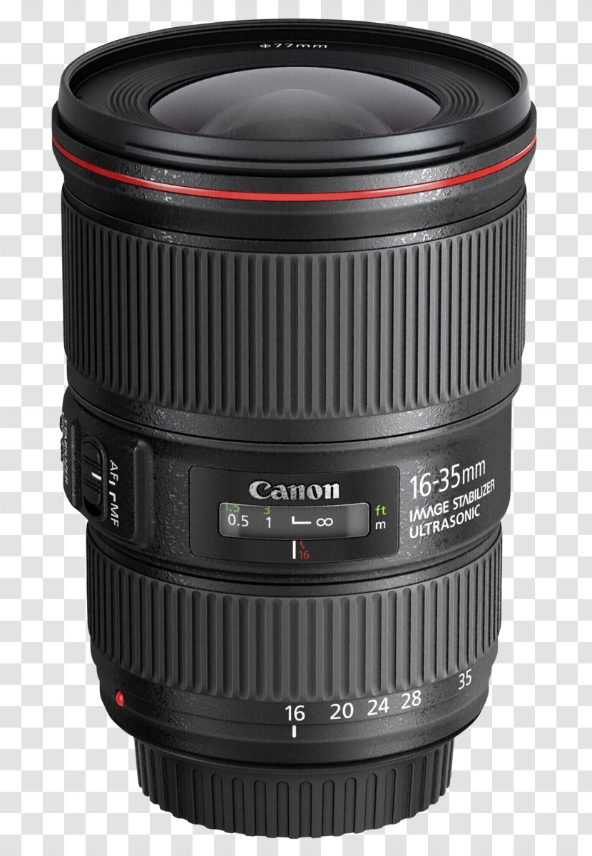 Canon EF 16–35mm Lens Mount 17–40mm EF-S 17–55mm EOS - Ultrasonic Motor - Camera Transparent PNG