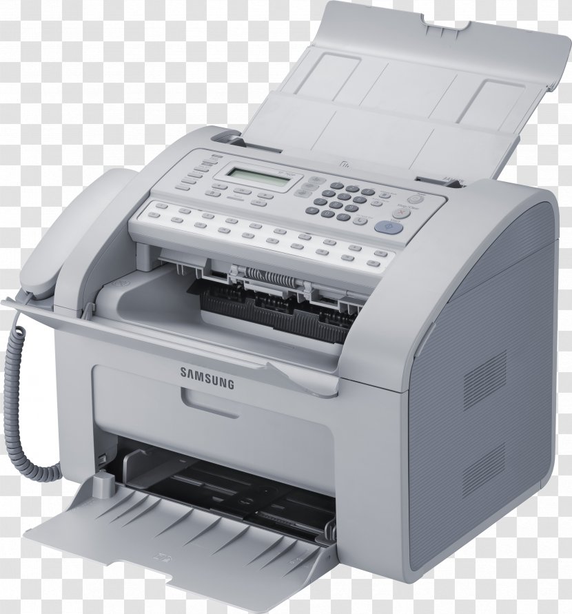 Samsung SF 760P Multi-function Printer Fax Printing - Laser Transparent PNG