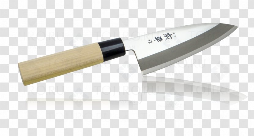 Hunting & Survival Knives Knife Kitchen Utility Blade - Steel - Wood Block Transparent PNG