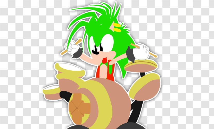 Manic The Hedgehog Six Is A Crowd Graphic Design Clip Art - Artwork - Sonic Underground Transparent PNG