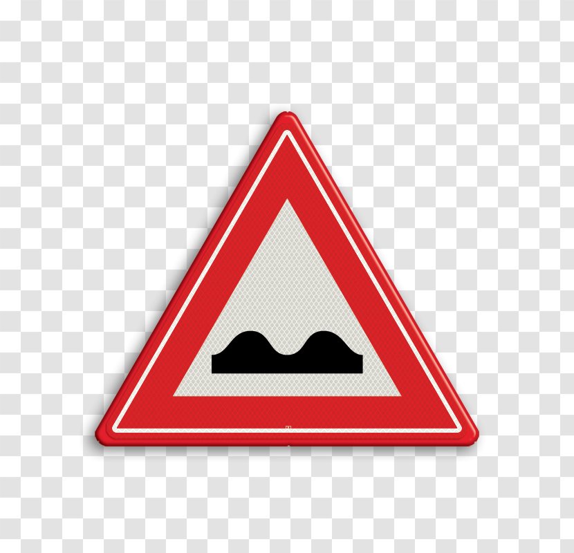 Traffic Sign Road Surface Carriageway Verkeersteken Transparent PNG