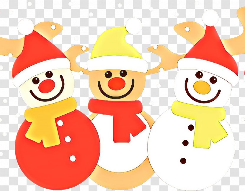 Snowman - Christmas - Happy Transparent PNG