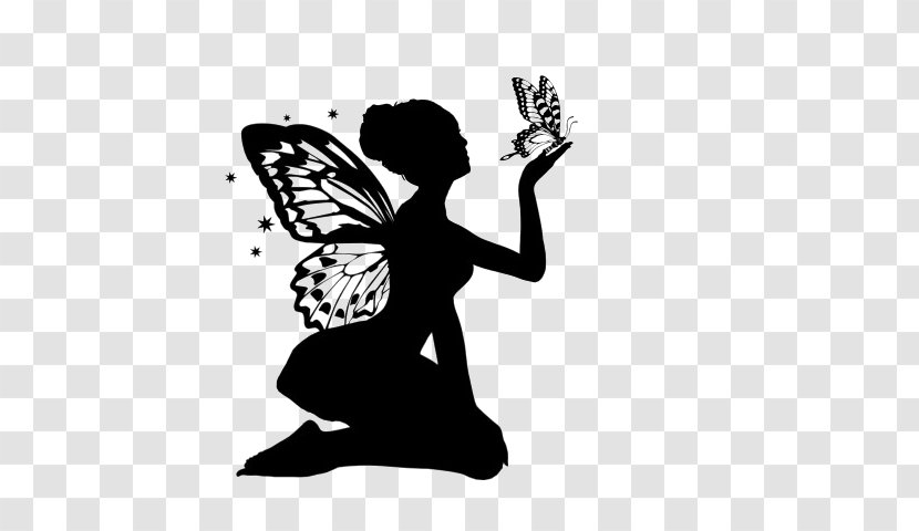 Silhouette Drawing Image Clip Art Fairy Transparent PNG
