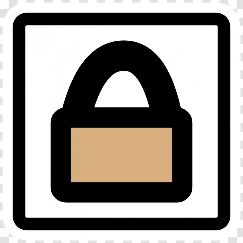 File Locking Clip Art - Symbol - Free Transparent PNG