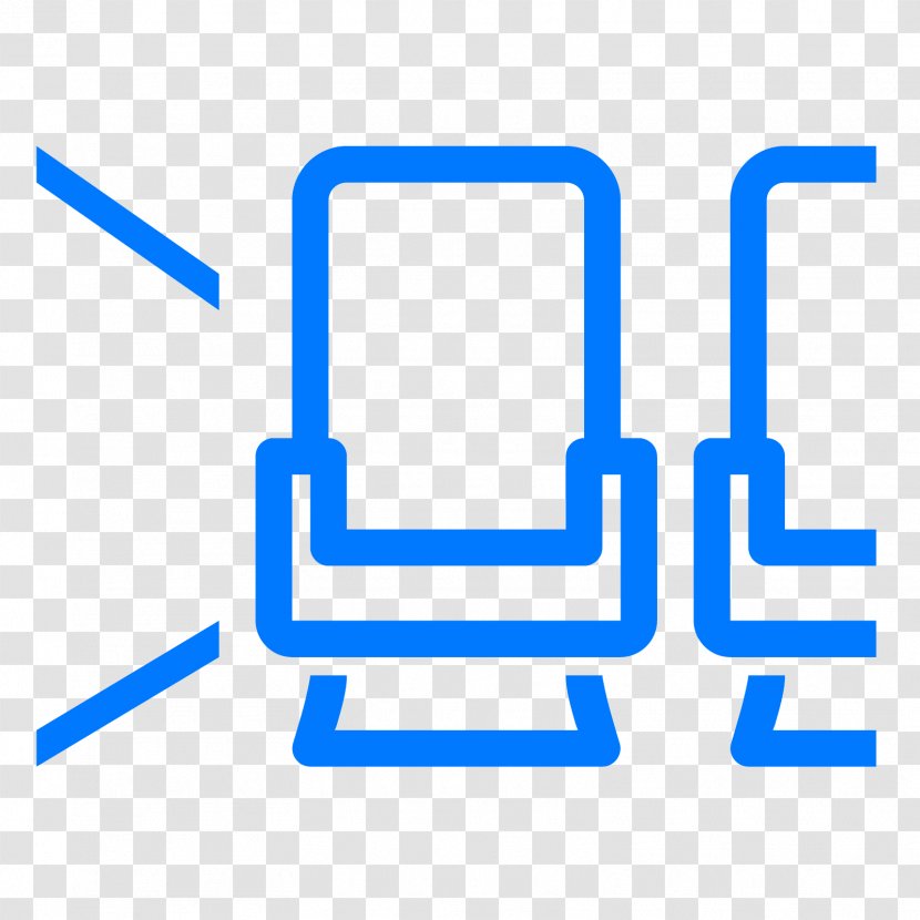 Airplane Aircraft ICON A5 Airline Seat - Text Transparent PNG