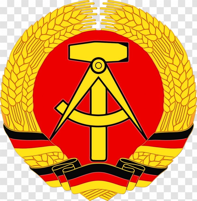 National Emblem Of East Germany Coat Arms - Symbol Transparent PNG