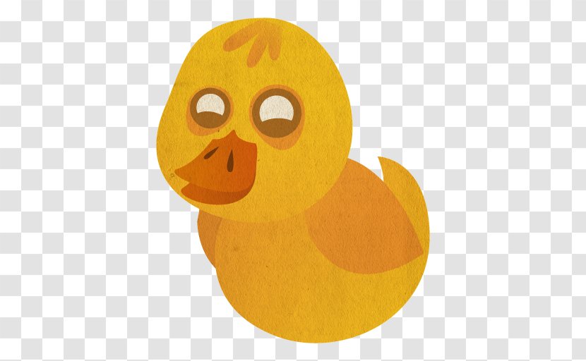Water Bird Duck Yellow Fruit - Heart - Cyberduck Transparent PNG