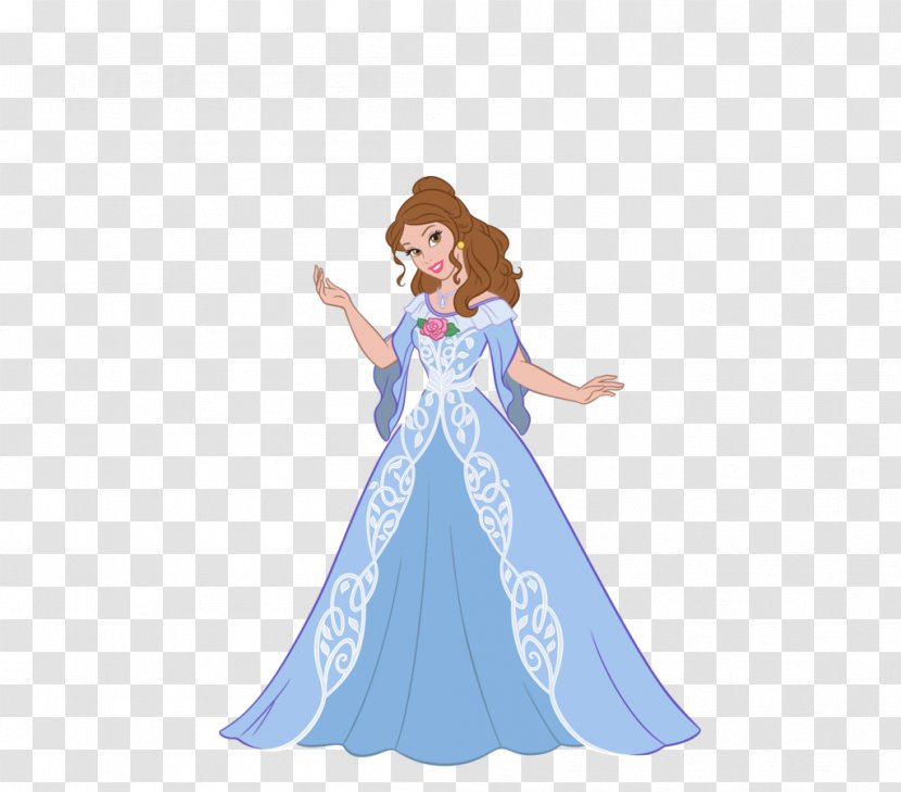 Gown Blue The Dress Belle - Heart Transparent PNG