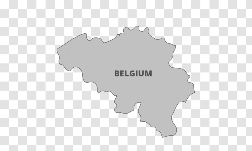 Provinces Of Belgium Vector Map - Flag Transparent PNG
