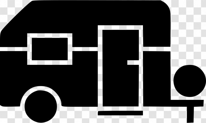 House Logo - Semitrailer Truck - Blackandwhite Text Transparent PNG