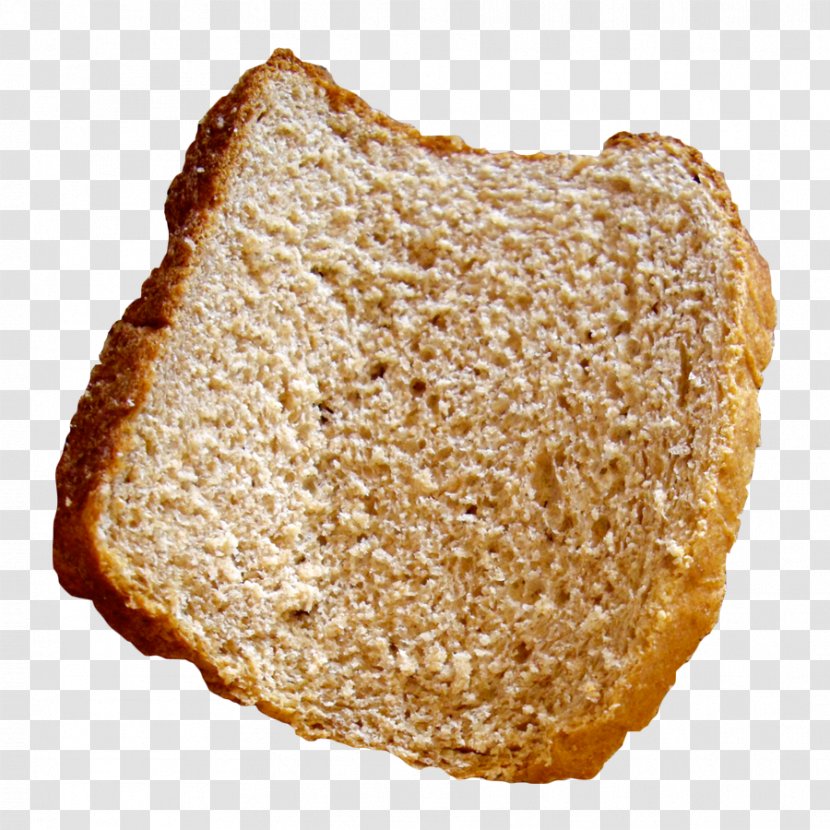 Toast Rye Bread Zwieback Brown Whole Wheat Transparent PNG