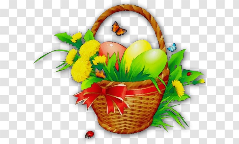 Easter Egg - Basket - Hamper Bunny Transparent PNG
